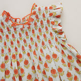 Pink Chicken Stevie Dress - Blue Dahlia - Let Them Be Little, A Baby & Children's Clothing Boutique