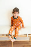 Southern Slumber Bamboo Pajama Set - Boots - Let Them Be Little, A Baby & Children's Clothing Boutique