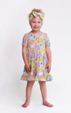 Posh Peanut Short Sleeve Ruffled Twirl Dress - Kourtney - Let Them Be Little, A Baby & Children's Clothing Boutique