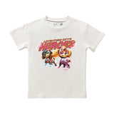 Bellabu Bear Bamboo Blended French Terry Short Sleeve Tee *OVERSIZED FIT* - PAW Patrol Mighty Movie Girl Pups - Let Them Be Little, A Baby & Children's Clothing Boutique