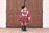 Be Girl Clothing Noel Dress - Good Tidings PRESALE - Let Them Be Little, A Baby & Children's Clothing Boutique