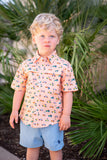 Blue Quail Clothing Co. Short Sleeve Shirt - Road Trip - Let Them Be Little, A Baby & Children's Clothing Boutique