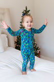 Ollee and Belle Convertible Zip Romper - Pine - Let Them Be Little, A Baby & Children's Clothing Boutique