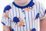 Birdie Bean Short Sleeve Shortie Romper - Griffey - Let Them Be Little, A Baby & Children's Clothing Boutique