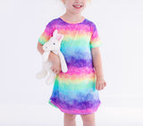 Birdie Bean Short Sleeve Birdie Lounge Gown - Thea - Let Them Be Little, A Baby & Children's Clothing Boutique