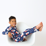 Hanlyn Collective Long Sleeve Loungie - Jolly Old St. Nick - Let Them Be Little, A Baby & Children's Clothing Boutique