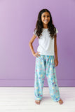 Macaron + Me Plush Pants - Turquiose Donuts - Let Them Be Little, A Baby & Children's Clothing Boutique