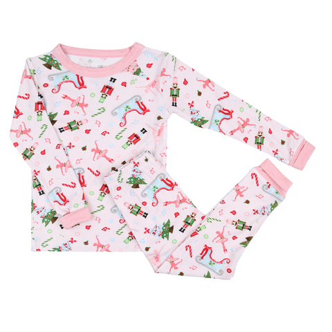 Magnolia Baby Long Sleeve PJ Set - Nutcracker Joy - Let Them Be Little, A Baby & Children's Clothing Boutique