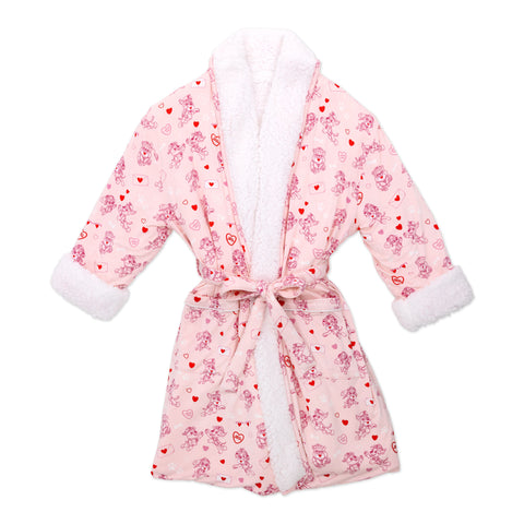 Bellabu Bear Kids Sherpa Robe - PAW Patrol Valentine's Pink - Let Them Be Little, A Baby & Children's Clothing Boutique