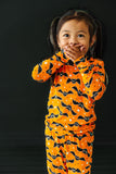 Macaron + Me Long Sleeve Toddler PJ Set - Glow Bats (Glow in the Dark) - Let Them Be Little, A Baby & Children's Clothing Boutique