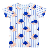 Birdie Bean Short Sleeve Bamboo Blend Pocket Tee - Griffey - Let Them Be Little, A Baby & Children's Clothing Boutique