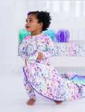 Birdie Bean Zip Romper w/ Convertible Foot - Renee - Let Them Be Little, A Baby & Children's Clothing Boutique