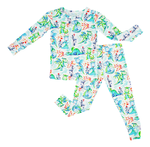 Birdie Bean Long Sleeve w/ Pants 2 Piece PJ Set - Atticus - Let Them Be Little, A Baby & Children's Clothing Boutique