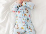 Posh Peanut Ruffled Zipper Footie - Tinsley Jane - Let Them Be Little, A Baby & Children's Clothing Boutique