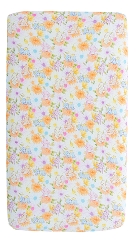 Birdie Bean Crib Sheet - Care Bears Baby™  Spring Flowers - Let Them Be Little, A Baby & Children's Clothing Boutique