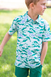 Blue Quail Clothing Co. Short Sleeve Polo Shirt - Golf Camo - Let Them Be Little, A Baby & Children's Clothing Boutique