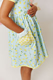 Swoon Baby Peony Bow Pocket Dress - 2450 Lemonade Collection - Let Them Be Little, A Baby & Children's Clothing Boutique