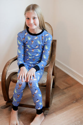Southern Slumber Bamboo Pajama Set - Spooky Season - Let Them Be Little, A Baby & Children's Clothing Boutique