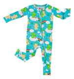 Birdie Bean Zip Romper w/ Convertible Foot - Care Bears™  St. Patrick's Day - Let Them Be Little, A Baby & Children's Clothing Boutique