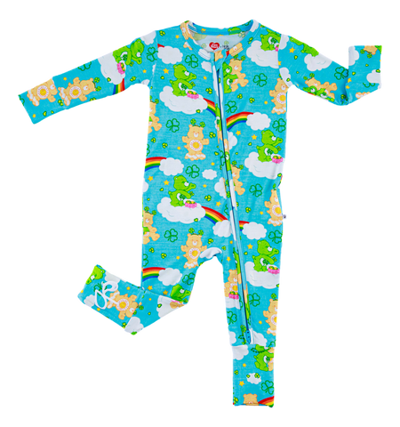 Birdie Bean Zip Romper w/ Convertible Foot - Care Bears™  St. Patrick's Day - Let Them Be Little, A Baby & Children's Clothing Boutique