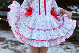 Be Girl Clothing Eve Dress - Good Tidings PRESALE - Let Them Be Little, A Baby & Children's Clothing Boutique