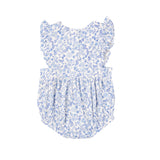 Angel Dear Sunsuit - Blue Calico Floral - Let Them Be Little, A Baby & Children's Clothing Boutique