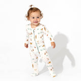 Bellabu Bear Convertible Footie - Vintage Holiday - Let Them Be Little, A Baby & Children's Clothing Boutique