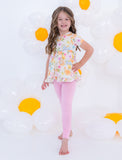 Birdie Bean Peplum w/ Leggings Birdie Set - Care Bears Baby™ Spring Flowers - Let Them Be Little, A Baby & Children's Clothing Boutique