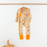 Nola Tawk Organic Cotton Convertible Zip Pajama - Paws-itively Spooky - Let Them Be Little, A Baby & Children's Clothing Boutique