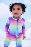 Birdie Bean Zip Romper w/ Convertible Foot - Thea - Let Them Be Little, A Baby & Children's Clothing Boutique