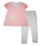 Lullaby Set Rosie Leggings Set - Pumpkin - Let Them Be Little, A Baby & Children's Clothing Boutique