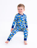 Birdie Bean Long Sleeve w/ Pants 2 Piece PJ Set - Apollo - Let Them Be Little, A Baby & Children's Clothing Boutique