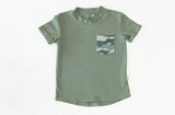 Ollee and Belle Short Sleeve w/ Joggers Set - Hunter - Let Them Be Little, A Baby & Children's Clothing Boutique