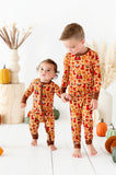 Kiki + Lulu Zip Romper w/ Convertible Foot - Autumn - Let Them Be Little, A Baby & Children's Clothing Boutique