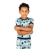 Emerson & Friends Short Sleeve Bamboo PJ Set - Pirate’s Life - Let Them Be Little, A Baby & Children's Clothing Boutique