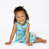 Bellabu Bear Girls Sleeveless Dress - Baby Shark - Let Them Be Little, A Baby & Children's Clothing Boutique