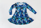 Ollee and Belle Long Sleeve Toddler Belle Dress - North - Let Them Be Little, A Baby & Children's Clothing Boutique