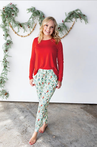 Free Birdees Women's Long Sleeve Jogger Style Pajama Set - Nutcrackers Midnight March - Let Them Be Little, A Baby & Children's Clothing Boutique
