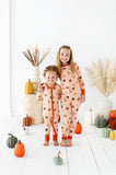 Kiki + Lulu Zip Romper w/ Convertible Foot - Pumpkin Spice - Let Them Be Little, A Baby & Children's Clothing Boutique