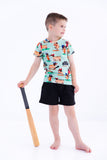 Birdie Bean Short Sleeve Bamboo Blend Pocket Tee - Oscar - Let Them Be Little, A Baby & Children's Clothing Boutique