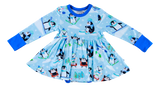 Birdie Bean Long Sleeve Birdie Twirl Bodysuit - Arthur - Let Them Be Little, A Baby & Children's Clothing Boutique