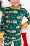 KiKi + Lulu Long Sleeve 2 Piece Set - Rail-y Excited for Christmas - Let Them Be Little, A Baby & Children's Clothing Boutique