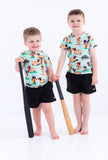 Birdie Bean Bamboo Blend Shorts - Jet Black - Let Them Be Little, A Baby & Children's Clothing Boutique