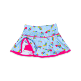Set Athleisure Quinn Skort - Shooting Stars / Power Pink - Let Them Be Little, A Baby & Children's Clothing Boutique