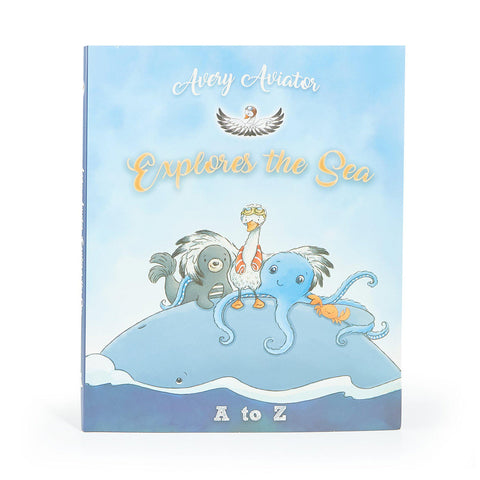 Bunnies by the Bay Hardcover Book - Avery the Aviator by the Sea A to Z - Let Them Be Little, A Baby & Children's Clothing Boutique