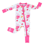 Birdie Bean Zip Romper w/ Convertible Foot - Care Bears Baby™  Blooms - Let Them Be Little, A Baby & Children's Clothing Boutique