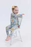 Ollee and Belle Two-Piece Long Sleeve PJ Set - Charlie - Let Them Be Little, A Baby & Children's Clothing Boutique
