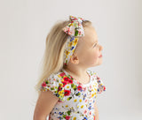 Posh Peanut Luxe Bow Headwrap - Barbara - Let Them Be Little, A Baby & Children's Clothing Boutique