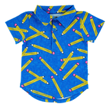 Birdie Bean Short Sleeve Polo Shirt - Benjamin - Let Them Be Little, A Baby & Children's Clothing Boutique