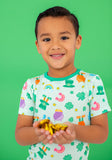 Birdie Bean Short Sleeve w/ Pants 2 Piece PJ Set - Conor - Let Them Be Little, A Baby & Children's Clothing Boutique